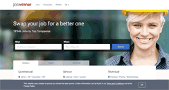 Desktop Screenshot of jobwinner.ch